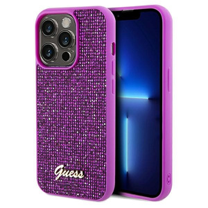 Etui Guess GUHCP14XPMSDGSF iPhone 14 Pro Max 6.7" fuksja/fuschia hardcase Disco Metal Script Case