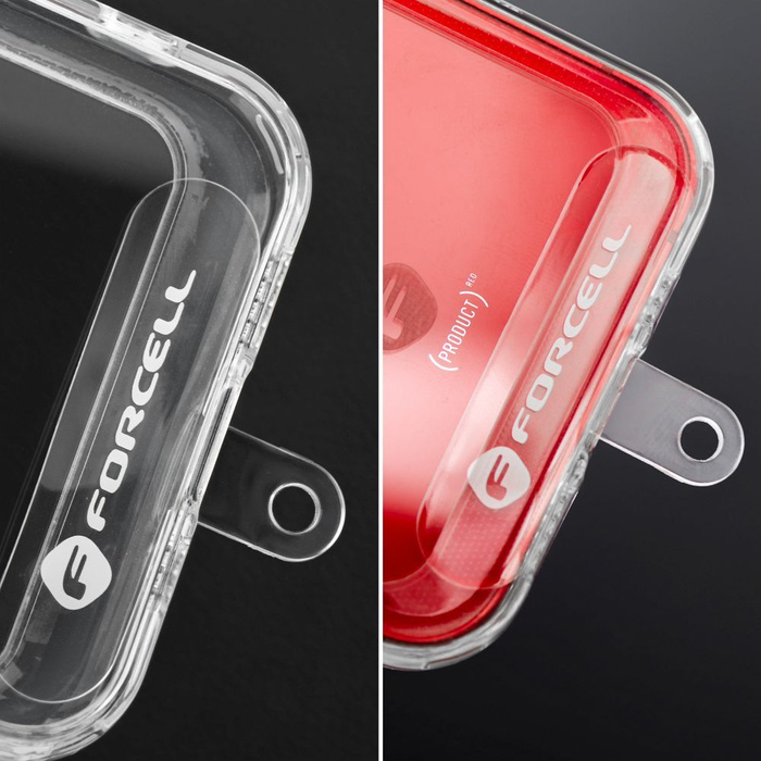 Smycz do telefonu na nadgarstek z regulacją długości Forcell F-Design R10X40 (max 20cm w pętli) zielono różowo fioletowa