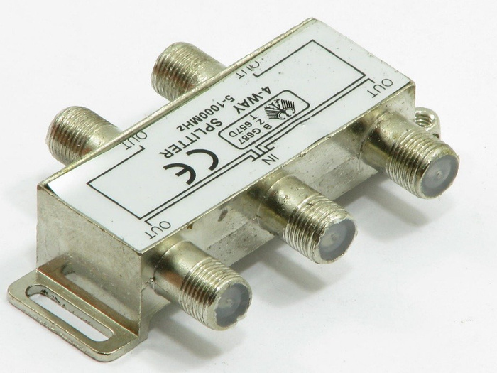 Spliter Rozdzielacz Antenowy 4-WAY 5-1000MHZ Splitter