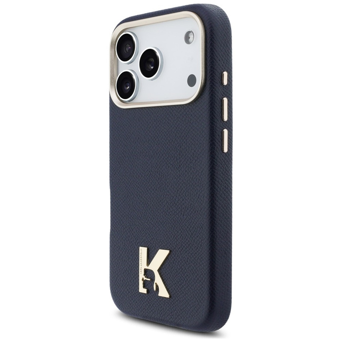 Etui Karl Lagerfeld Karl Head Logo       MagSafe do iPhone 17 Pro niebieski