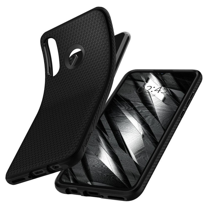 Etui Spigen LIQUID AIR HUAWEI P30 LITE BLACK Czarne