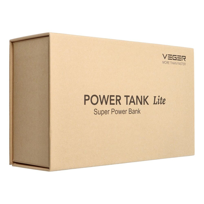 VEGER powerbank 50000 mAh PD QC3.0 5A 22,5W Tank Lite (W5001) czarny