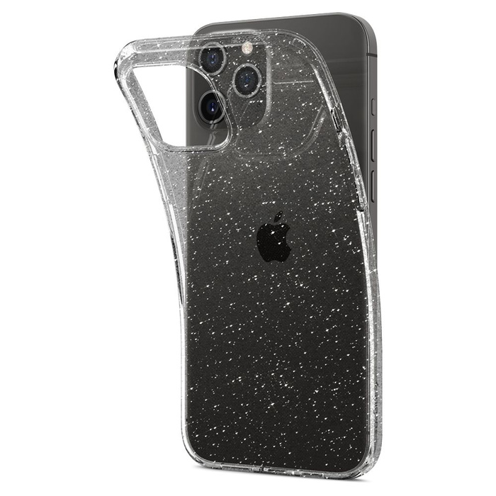 Etui SPIGEN iPhone 12 / 12 Pro Liquid Crystal Glitter Crystal Przeźroczyste Case