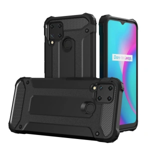 Hybrid Armor etui Realme 10 5G / Realme 9i 5G pancerny hybrydowy pokrowiec czarne