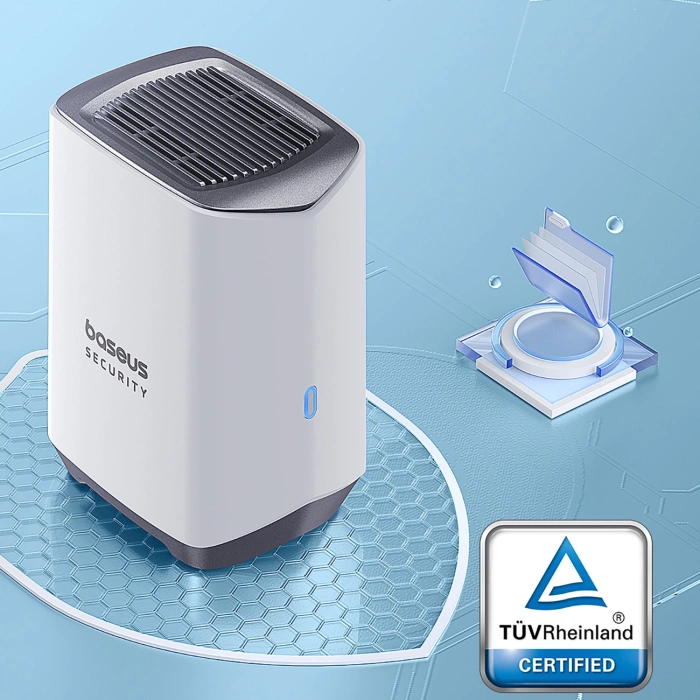 Zestaw monitoringu zewnętrznego Baseus Security N1 2K (2 kamery) Biały