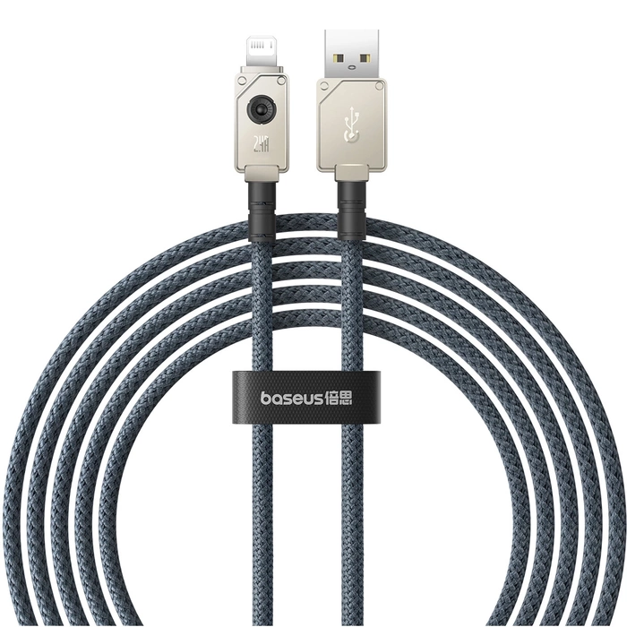 [PO ZWROCIE] Kabel USB - Lightning Baseus Unbreakable 2.4A 480Mb/s 2m - biały
