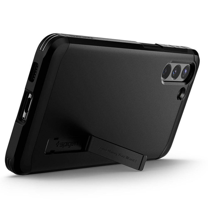 Etui SPIGEN Tough Armor Galaxy S21 Black Czarne Case