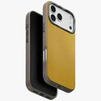 Etui UNIQ Lyden DS do iPhone 17 Pro Max Magclick Charging zółto/szary