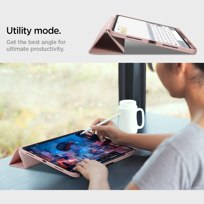 ETUI SPIGEN URBAN FIT IPAD PRO 11 5 / 2024 ROSE GOLD