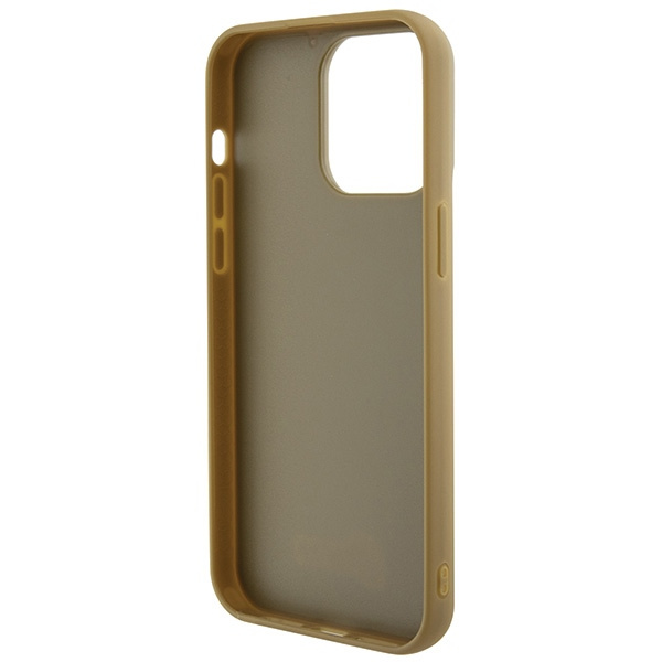 Etui Guess GUHCP15XPMSDGSD iPhone 15 Pro Max 6.7" złoty/gold hardcase Disco Metal Script Case