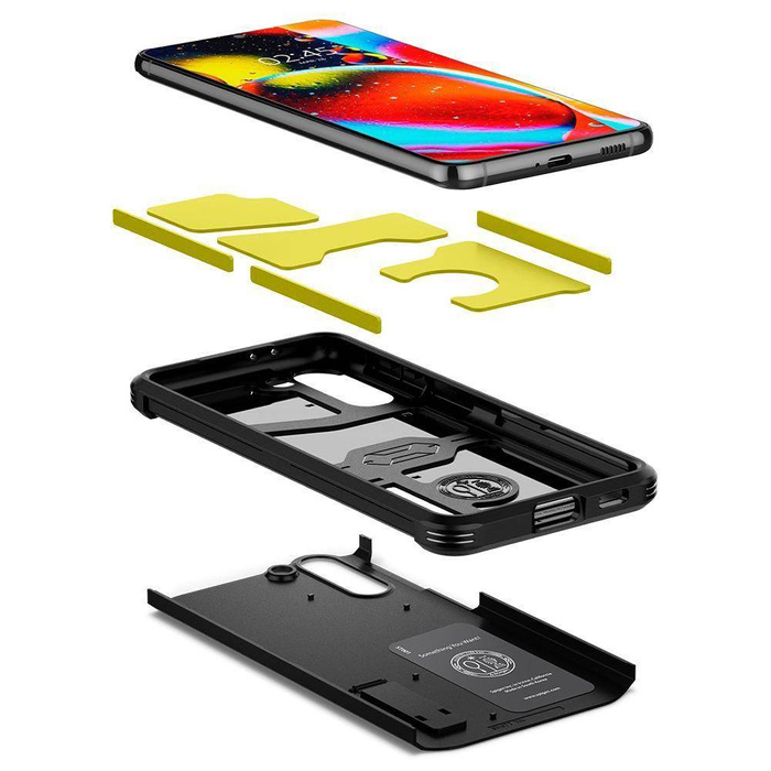 Etui SPIGEN Tough Armor Galaxy S21 Black Czarne Case