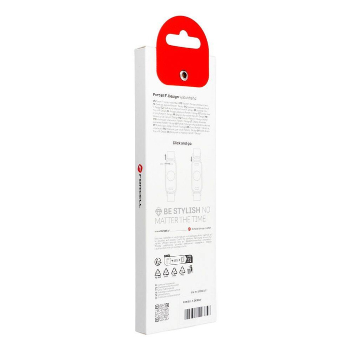 FORCELL F-DESIGN FX5 pasek do XIAOMI Mi Band 8 mix kolorów