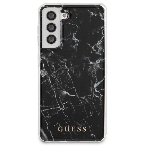 Guess GUHCS21MPCUMABK S21+ G996czarny/black hardcase Marble