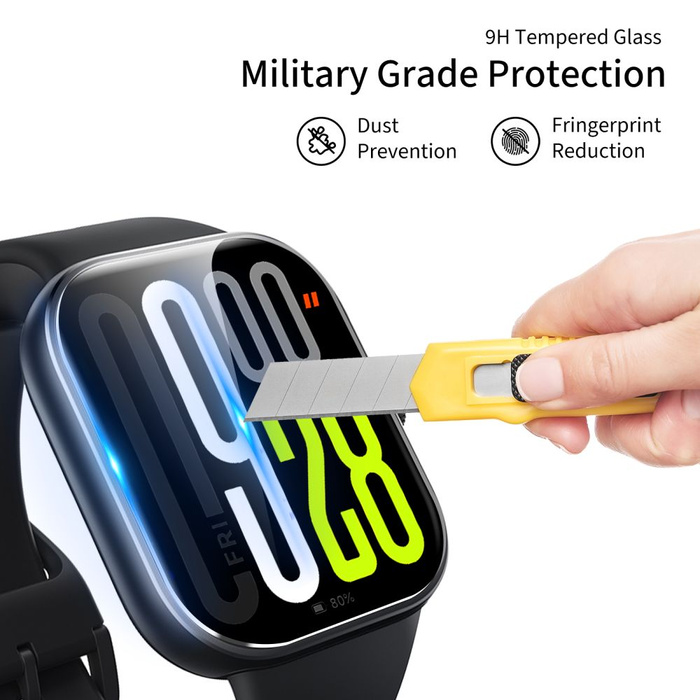 SZKŁO HARTOWANE TECH-PROTECT GLASS FIT+ 2-PACK HUAWEI WATCH FIT 4 PRO CLEAR