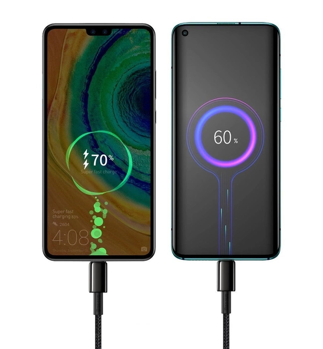 Kabel Baseus CATWJ-A01 USB-C - USB-C PD QC 100W 5A 480Mb/s 2m - czarny