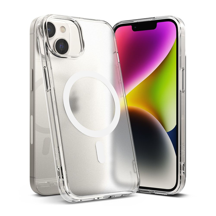 ETUI RINGKE FUSION MAGNETIC MAGSAFE IPHONE 14 PLUS MATTE CLEAR