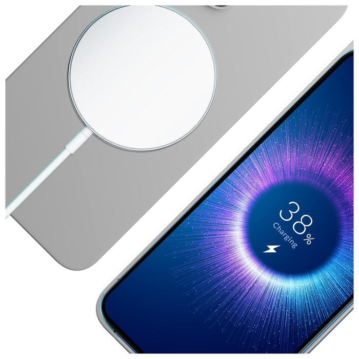 Etui 3MK Hardy MagSilicone do Apple      iPhone 16 Pro tytanowy