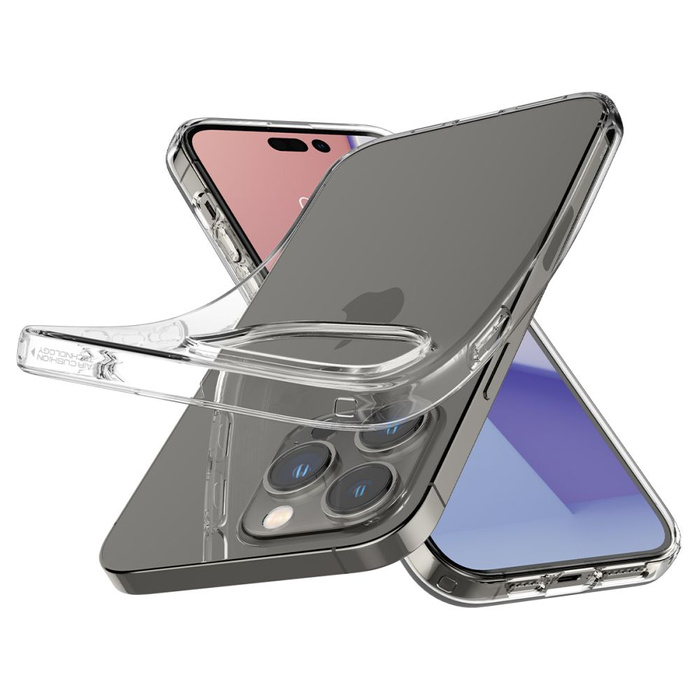 Etui Spigen Liquid Crystal iPhone 14 Pro Max Crystal Clear