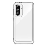 Etui Outer Space Case do Samsung Galaxy A36 pokrowiec z elastyczną ramką  - przezroczyste