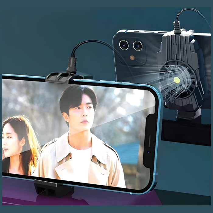 AWEI przenośny mini wentylator X31 czarny/black