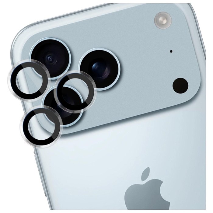 Ochrona na obiektyw aparatu 3MK iPhone 17 Pro /17 Pro Max Lens Protection Pro przezroczysty