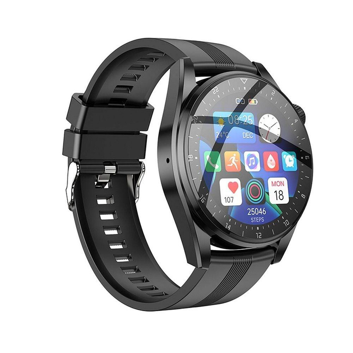 HOCO smartwatch / inteligentny zegarek Y9 smart sport czarny