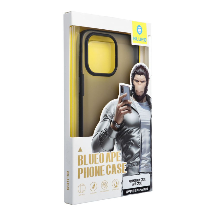 BLUEO APE Phone Case - Apple iPhone 15 Pro Max czarny