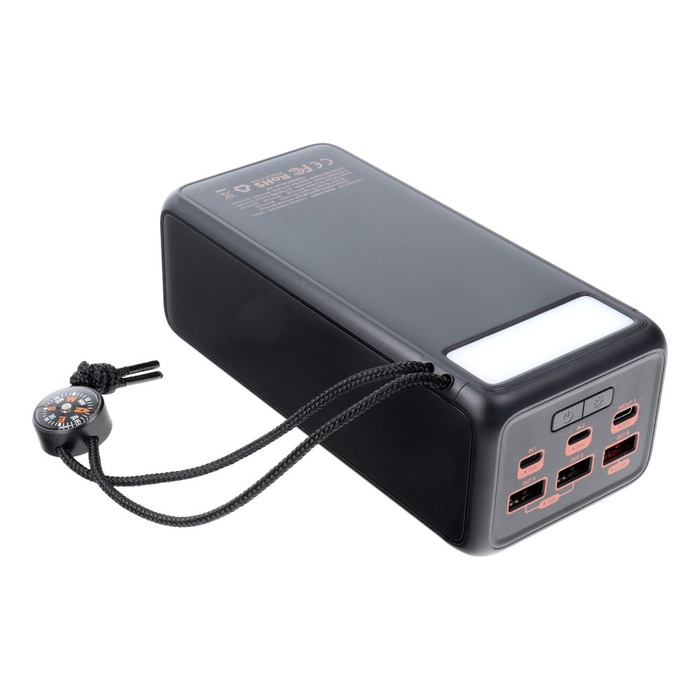 VEGER powerbank 50000 mAh PD QC3.0 5A 22,5W Tank Lite (W5001) czarny