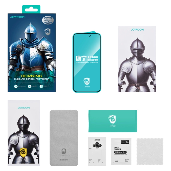 Szkło hartowane Joyroom JR-MKN0312 Corning Eyecare na iPhone 16 Pro