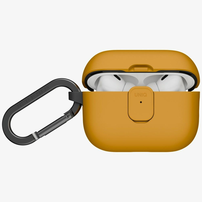 Etui UNIQ Clyde do AirPods Pro 3 gen     żółto szary