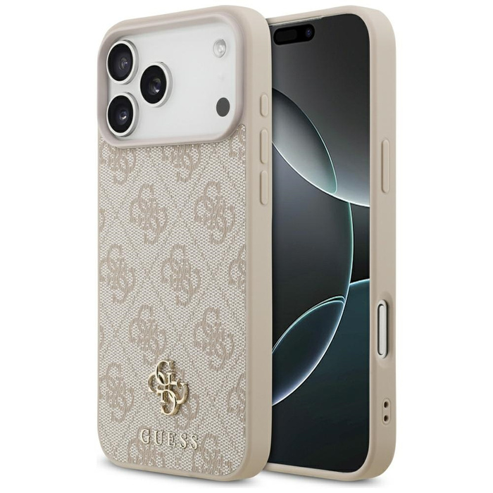 Etui Guess 4G Small 4G and Classic       MagSafe do iPhone 17 Pro Max różowy