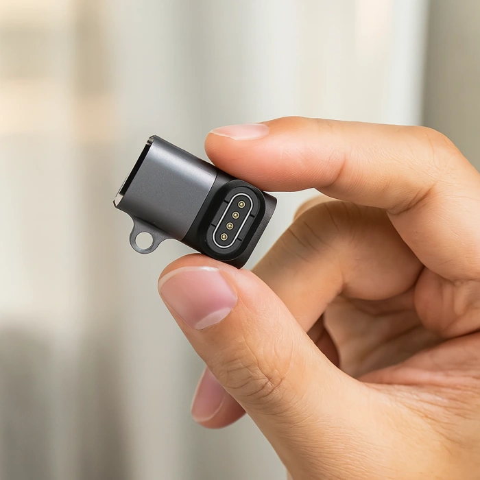 Adapter Wozinsky WAYGS1 przejściówka USB-C do smartwatch Garmin - szary