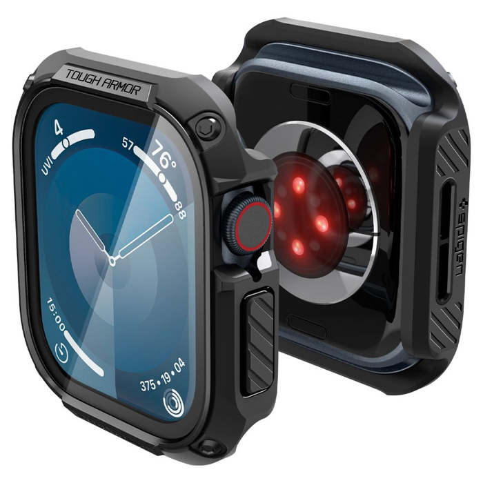 ETUI SPIGEN TOUGH ARMOR APPLE WATCH 10 (46 MM) BLACK