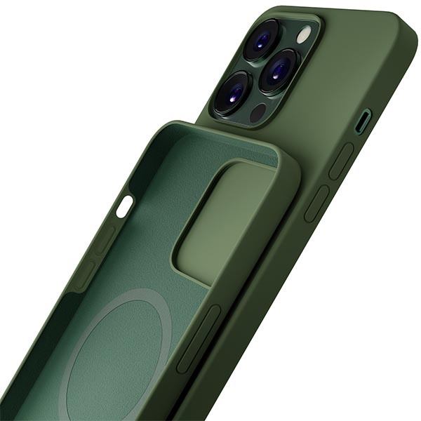 3MK Hardy Case iPhone 13 Pro Max 6,7" zielony/alphine green MagSafe