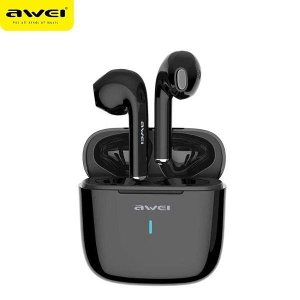 Słuchawki AWEI Bluetooth 5.0 T26 TWS Stacja Dokująca Czarny