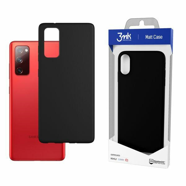 Etui 3MK Samsung Galaxy S20 FE 5G Matt Czarny Case