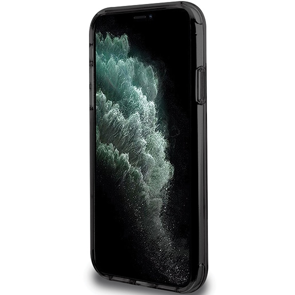 Etui Karl Lagerfeld KLHMN61HMRSKCK iPhone 11 / Xr 6.1" czarny/black hardcase Ring Stand Karl&Choupettte MagSafe Case