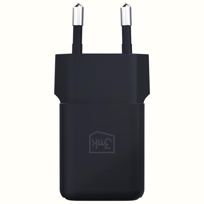 Ładowarka sieciowa 3MK Hyper GaN Charger 20W 1xUSB-A 1XUSB-C PD QC4+ czarny