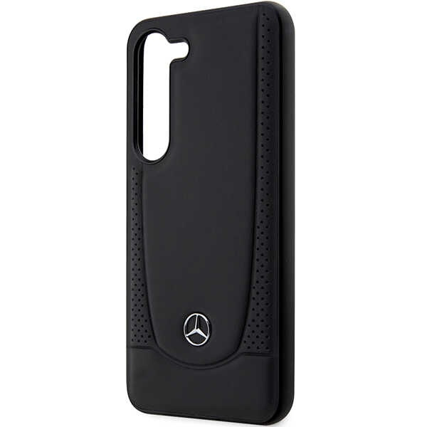 Etui Mercedes MEHCS23MARMBK S23 Plus S916 czarny/black hardcase Leather Urban Case