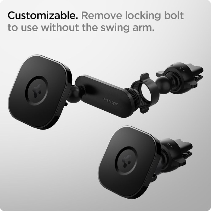 Spigen ITS12 Magnetic Uchwyt Do Kratki Magsafe Vent Car Mount Black