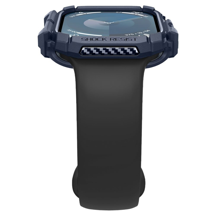 ETUI SPIGEN RUGGED ARMOR APPLE WATCH 10 (46 MM) NAVY BLUE