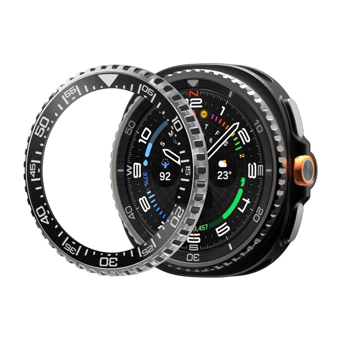 ETUI SPIGEN SAMSUNG GALAXY WATCH 8 CLASSIC (46 MM) BEZEL TUNE PRO DIVER BLACK