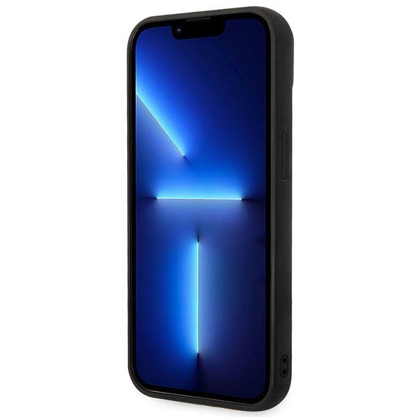 Etui Karl Lagerfeld KLHCP14MPSQAK iPhone 14 Plus 6,7" hardcase czarny/black Puffy Elongated Logo