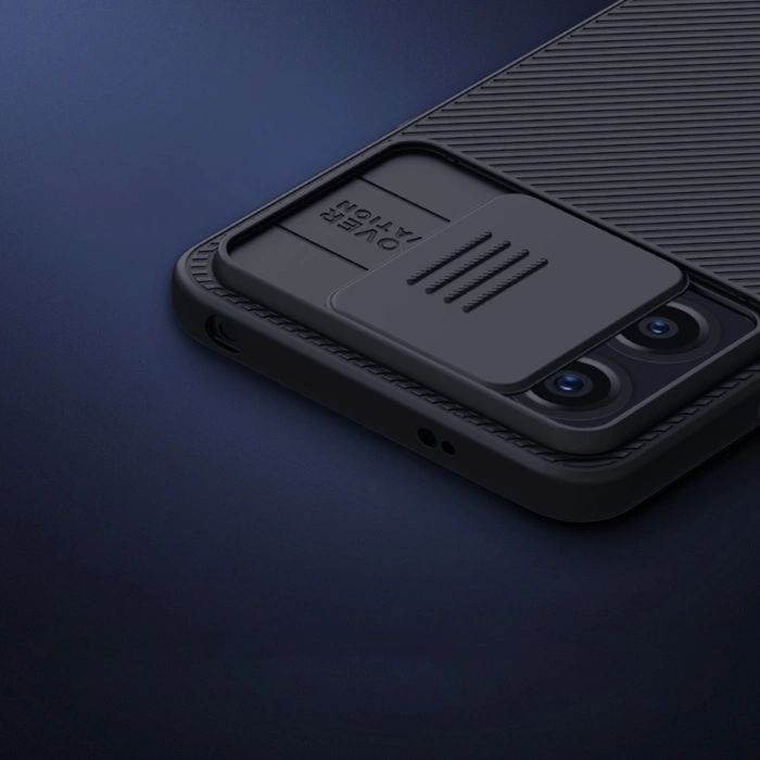 NILLKIN CAMSHIELD CASE XIAOMI REDMI NOTE 12 4G, BLACK / CZARNY