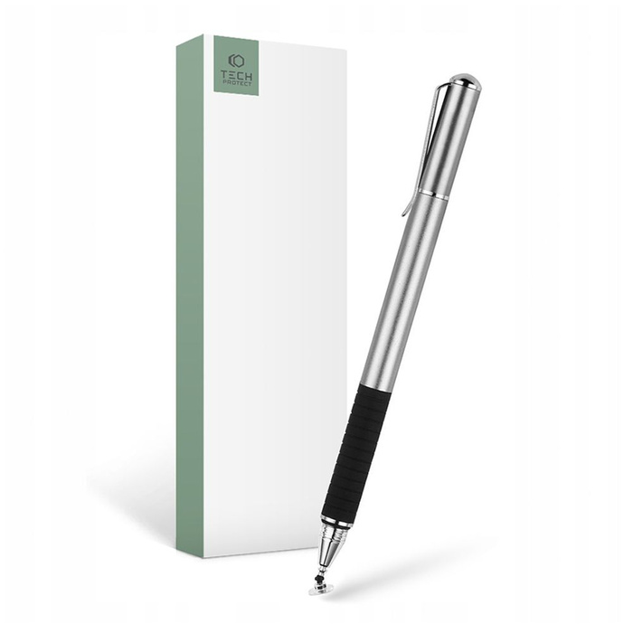 Rysik TECH-PROTECT Stylus Pen Silver Srebrny