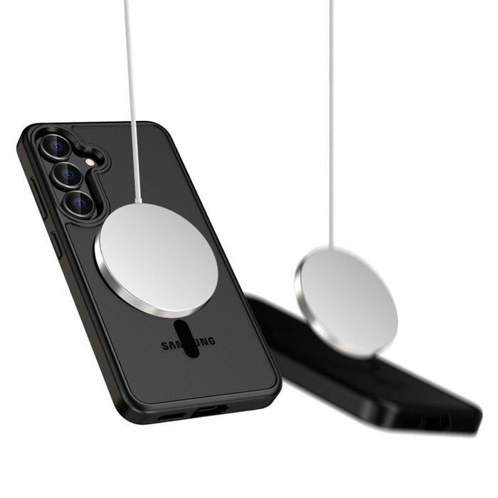 Etui TECH-PROTECT MAGMAT MAGSAFE NOTHING PHONE 3 BLACK/CLEAR