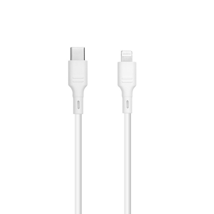 Kabel USB C do Lightning Blue Star 2,4A 27W 1 m DC-001CL2.4 biały