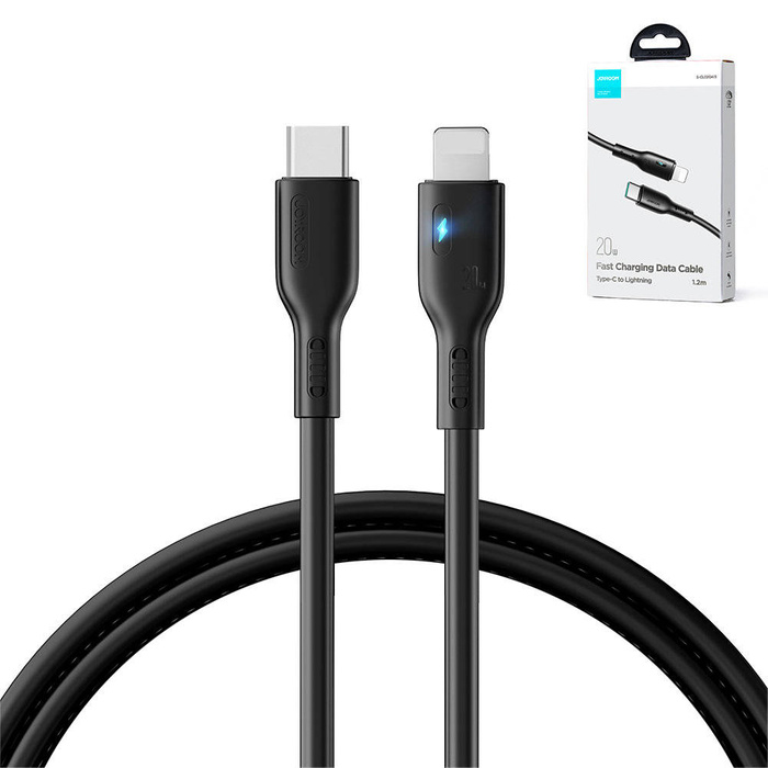 Kabel USB C - Lightning 20W 1.2m Joyroom S-CL020A13 - czarny