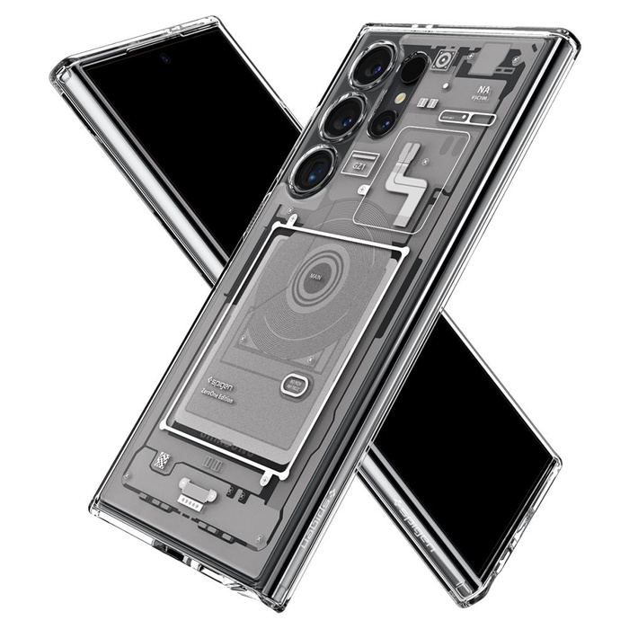 Etui Spigen Ultra Hybrid Galaxy S24 Ultra Zero One White Case