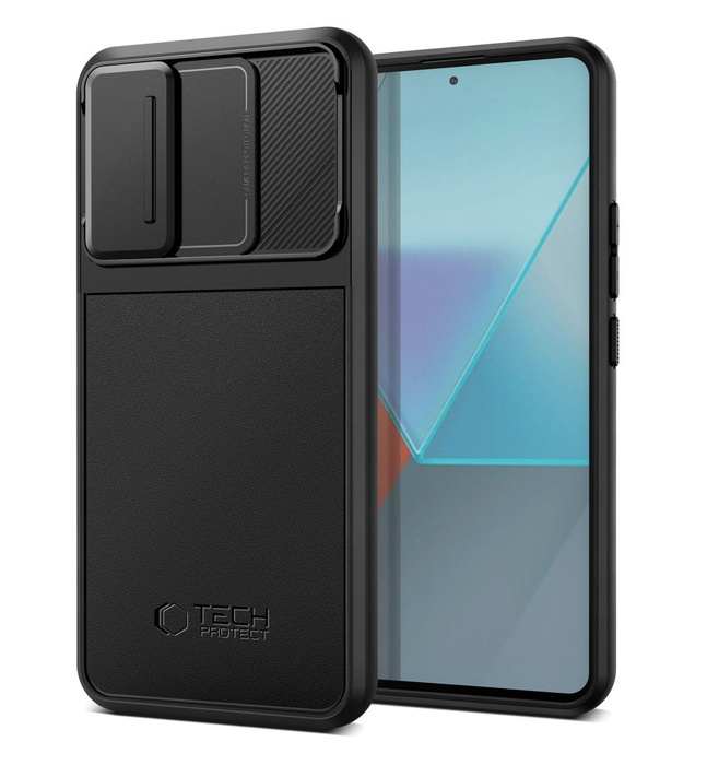 Etui Tech-protect Velar Cam+ Xiaomi Redmi Note 13 Pro 5g / Poco X6 5g Black